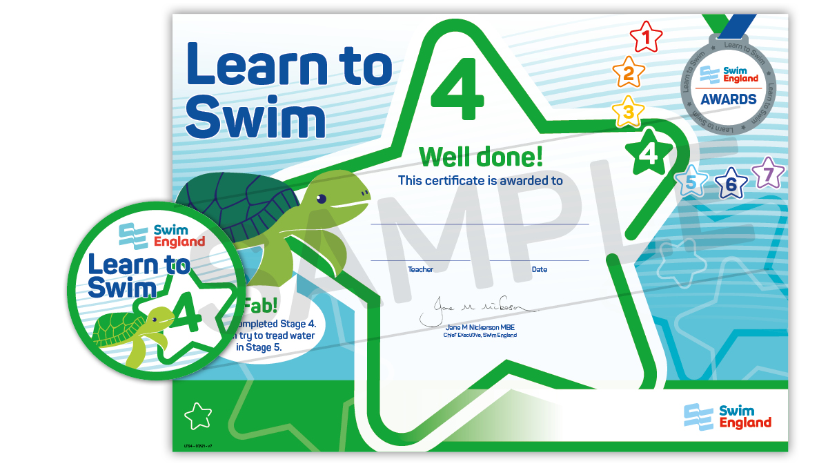 Learn To Swim Stages 4 - 7 Criteria